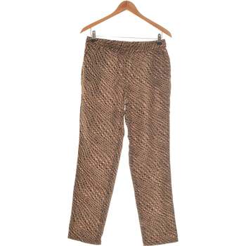 Vêtements Femme Chinos / Carrots Monoprix Pantalon Droit Femme  38 - T2 - M Vert