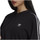 Vêtements Femme Sweats adidas Originals ADICOLOR CLASSICS SATIN TAPE CROPPED Noir