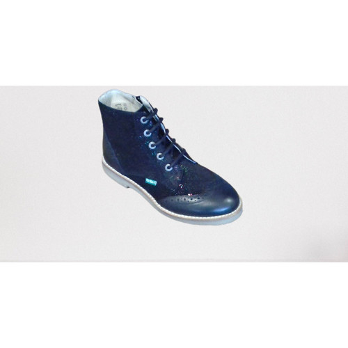 Bottines Fille Kickers TYROL NOIR - Chaussures Bottine Enfant 85 