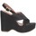 Chaussures Femme Sandales et Nu-pieds Bage Made In Italy 566 Noir
