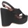 Chaussures Femme Sandales et Nu-pieds Bage Made In Italy 566 Sandales Femme NOIR Noir