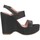 Chaussures Femme Sandales et Nu-pieds Bage Made In Italy 565 Noir