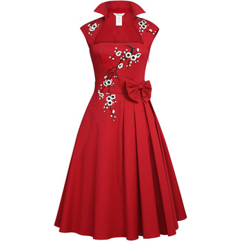 Vêtements Femme Robes longues Chic Star 86434 Rouge