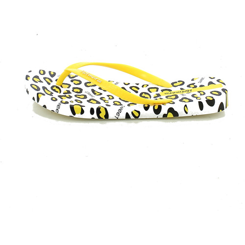 Chaussures Femme Tongs Brand WH36.18 Jaune
