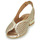 Chaussures Femme Sandales et Nu-pieds JB Martin LOUISEE Nappa perfo or