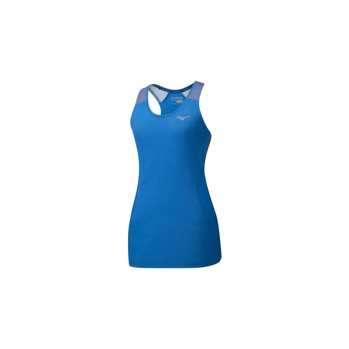 Vêtements Femme T-shirts manches courtes Mizuno Aero Tank Bleu