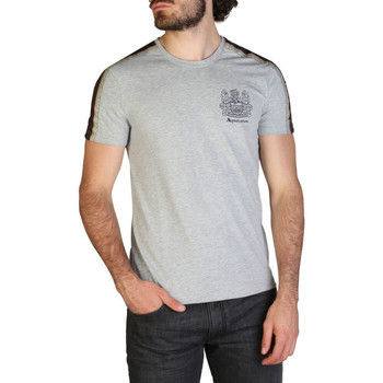 Vêtements Homme T-shirts manches courtes Aquascutum - qmt017m0 Gris