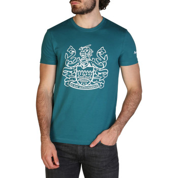 Vêtements T-shirts & Polos Aquascutum - qmt002m0 Vert