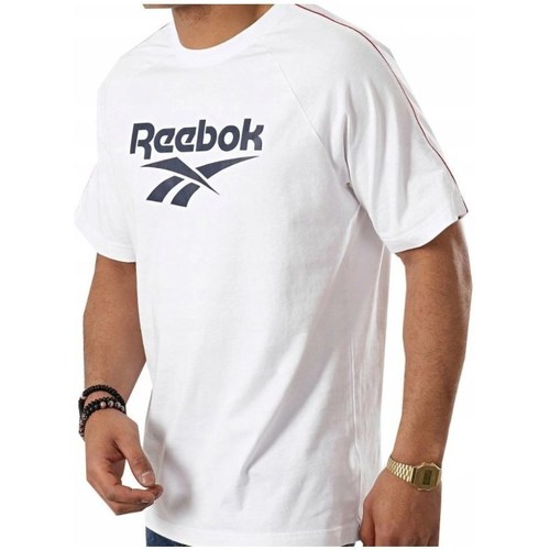Vêwith Homme T-shirts manches courtes Vector Reebok Sport CL V P Tee Blanc
