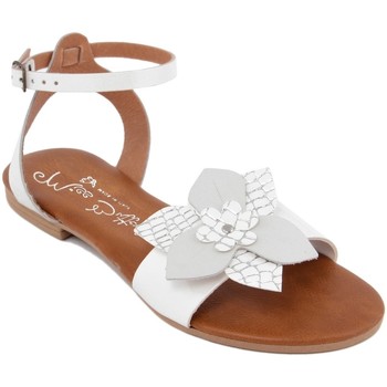 Chaussures Femme Sandales et Nu-pieds Miss Butterfly  Blanc