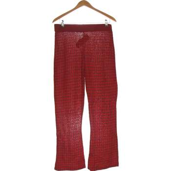 Vêtements Femme Pantalons fluides / Sarouels Zara Pantalon Bootcut Femme  38 - T2 - M Rouge