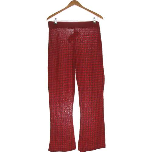Vêtements Femme Pantalons Zara Pantalon Bootcut Femme  38 - T2 - M Rouge