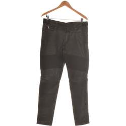 Vêtements Femme Pantalons 5 poches Sisley Pantalon Slim Femme  40 - T3 - L Noir