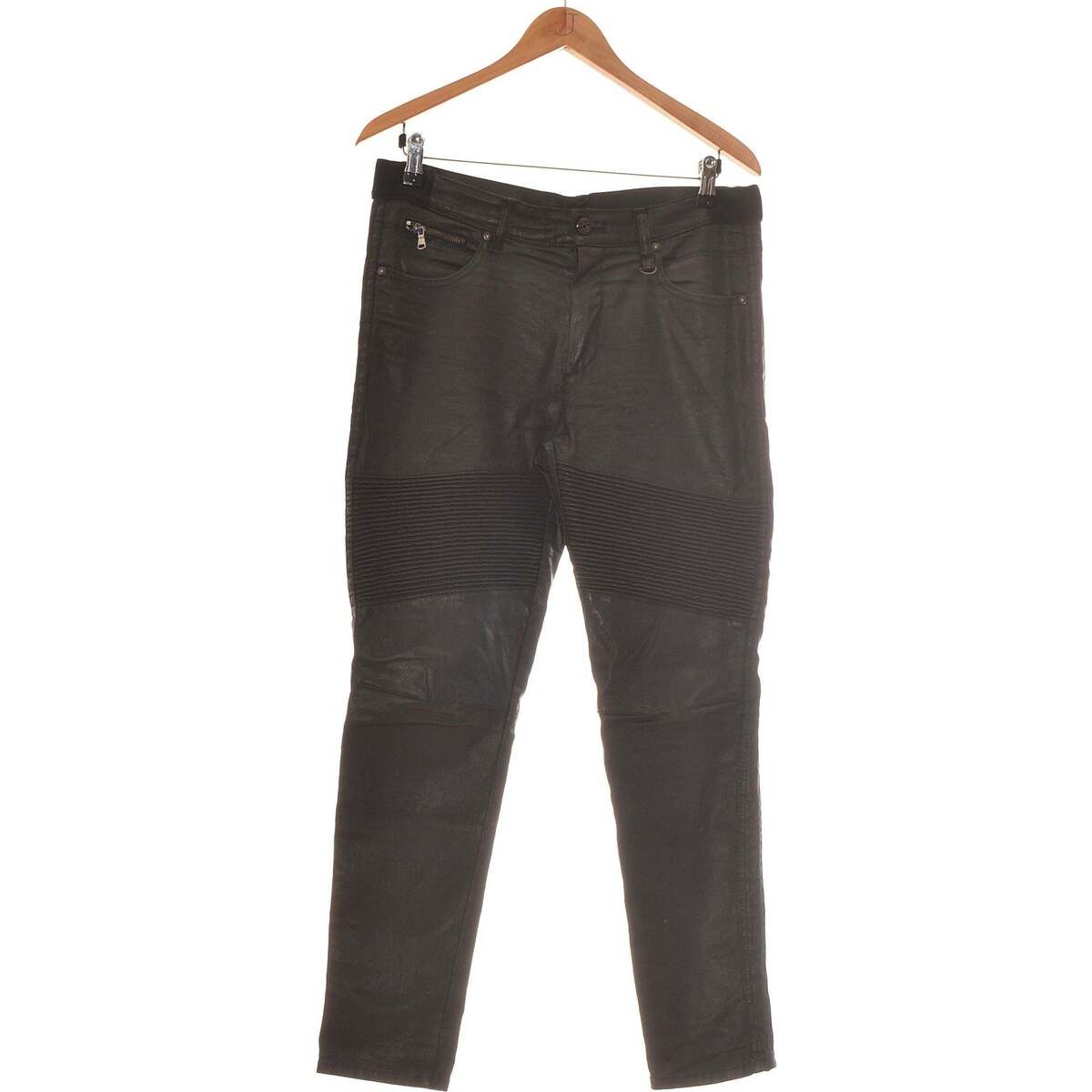 Vêtements Femme Pantalons Sisley pantalon slim femme  40 - T3 - L Noir Noir