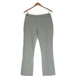 Vêtements Femme Chinos / Carrots Zara Pantalon Droit Femme  36 - T1 - S Gris