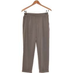 Vêtements Femme Pantalons fluides / Sarouels Comment taille les vêtements PULL&BEAR Pantalon Slim Femme  34 - T0 - Xs Gris