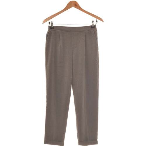 Vêtements Femme Pantalons Toujours à carreaux 34 - T0 - XS Gris