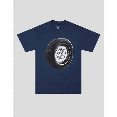 Vêtements Homme T-shirts manches courtes Bronze 56K  Bleu