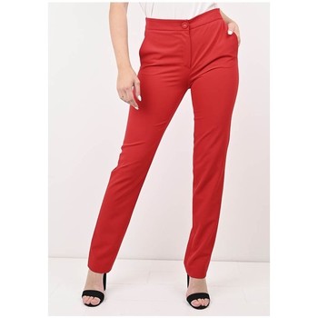 pantalon georgedé  pantalon clélia rouge 