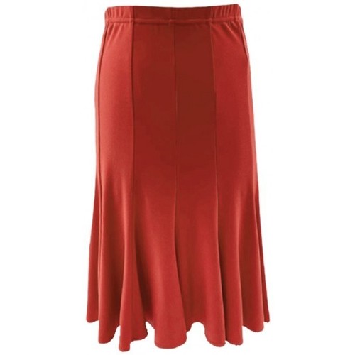 Vêtements Femme Jupes Femme | Jupe Tess en Jersey Rouge - DE05784