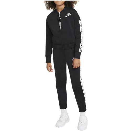 Vêtements Enfant Ensembles de survêtement Nike G NSW TRACK SUITS Noir
