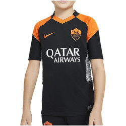 Vêtements Enfant T-shirts & Polos Nike AS ROMA STADIUM JERSEY Noir