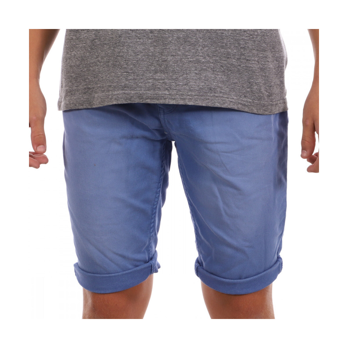 Vêtements Homme Shorts leggings / Bermudas Paname Brothers PB-MALDIVES 3 Bleu