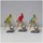 Maison & Déco Statuettes et figurines Chehoma Ensemble 3 Ara Macao sur branche 07x10x17cm Rouge Vert Bleu