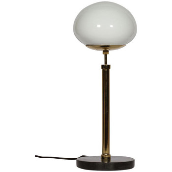 Maison & Déco Lampes à poser Chehoma Lampe marbre globe Butler 58x21cm Doré