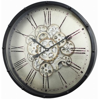 Maison & Déco Horloges La Grande Prairie Horloge engrenages et chiffres romains 46cm Autres