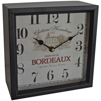Maison & Déco Horloges Antic Line Pendule Château Hermitage 1895 10x20cm Noir