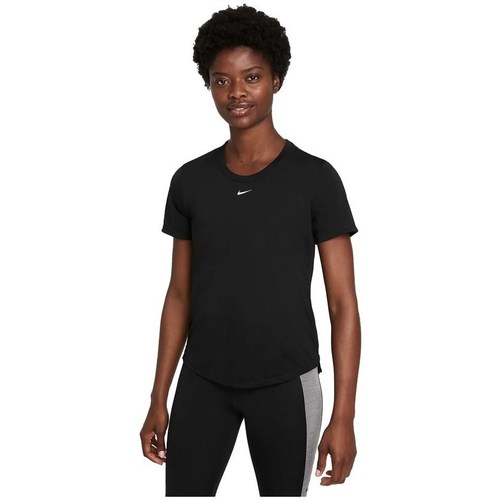 Vêtements Femme T-shirts manches courtes Nike Drifit One Noir