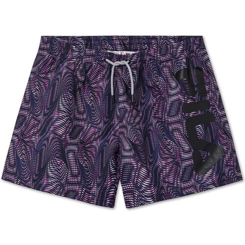 Maillots & Shorts De Bain Fila 688590 Violet - Vêtements Maillots de bain Homme 47 