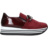 Chaussures Femme Slip ons Grace Coloured Shoes MAR038 Rouge