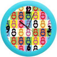 Maison & Déco Horloges Poupées Russes Pendule ronde  Cbkreation Multicolore