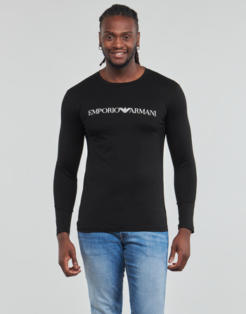 Vêtements Homme T-shirts manches longues Emporio Armani 8N1TN8 Noir