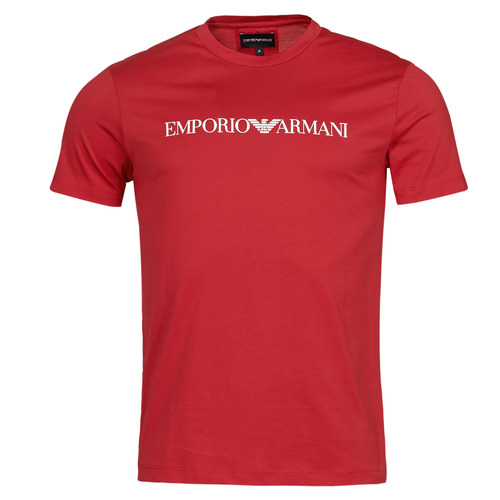Vêtements Homme T-shirts sheer-panelled manches courtes Emporio Armani 8N1TN5 Rouge