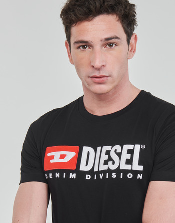 Vêtements Diesel T-DIEGOR-DIV Noir - Livraison Gratuite 