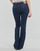 Vêtements Femme ruched short-sleeved maxi dress Nero 1969 D-EBBEY Bleu foncé