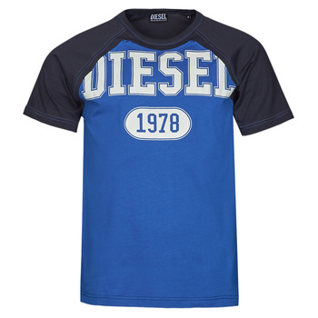 Vêtements Homme T-shirts manches courtes Diesel T-RAGLEN Bleu