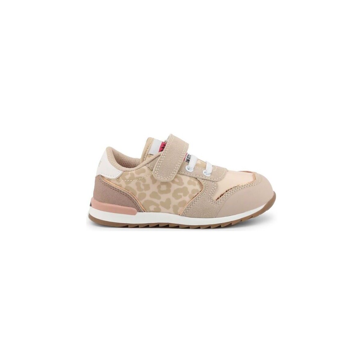 Chaussures Homme Baskets mode Shone 47738 Nude/Pink Rose