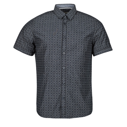 Vêtements Homme Chemises manches Saint Tom Tailor FITTED PRINTED SHIRT Marine