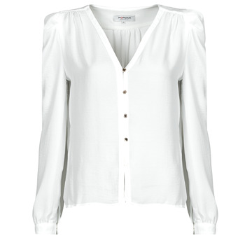 Vêtements Femme Chemises / Chemisiers Morgan CWORK Blanc