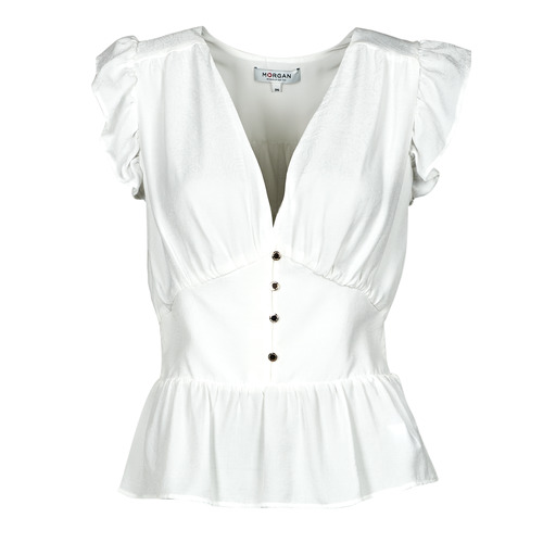 Vêtements Femme Les voiles de St Tropez Morgan OBBY Blanc