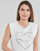 Vêtements Femme T-shirts manches courtes Morgan DFUL Blanc