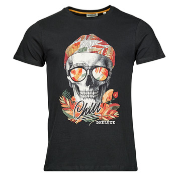 Vêtements Homme T-shirts manches courtes Deeluxe JEK TS M Noir / Multicolore