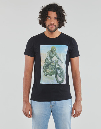 Vêtements Homme T-shirts manches courtes Deeluxe RINGO TS M Noir / Multicolore