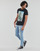 Vêtements Homme T-shirts manches courtes Deeluxe RINGO TS M Noir / Multicolore
