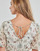 Vêtements Femme Robes longues Deeluxe NINA RO W m+ Blanc / Multicolore