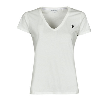 Vêtements Femme T-shirts manches courtes U.S Polo Assn. BELL 51520 EH03 Blanc